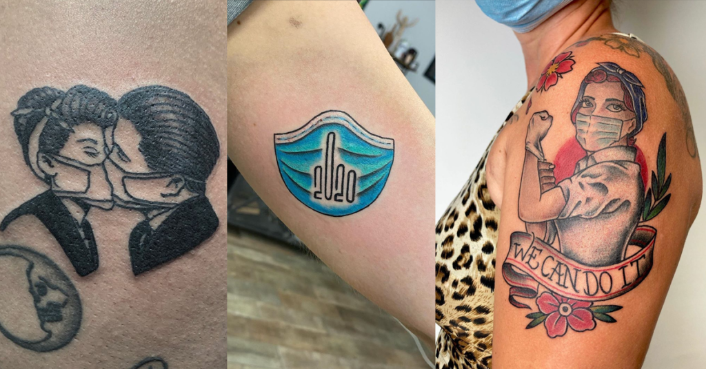 Nechali si udělat tetování na počest koronaviru. Vybrali jsme 15 nejkreativnějších z nich Náhledový obrázek