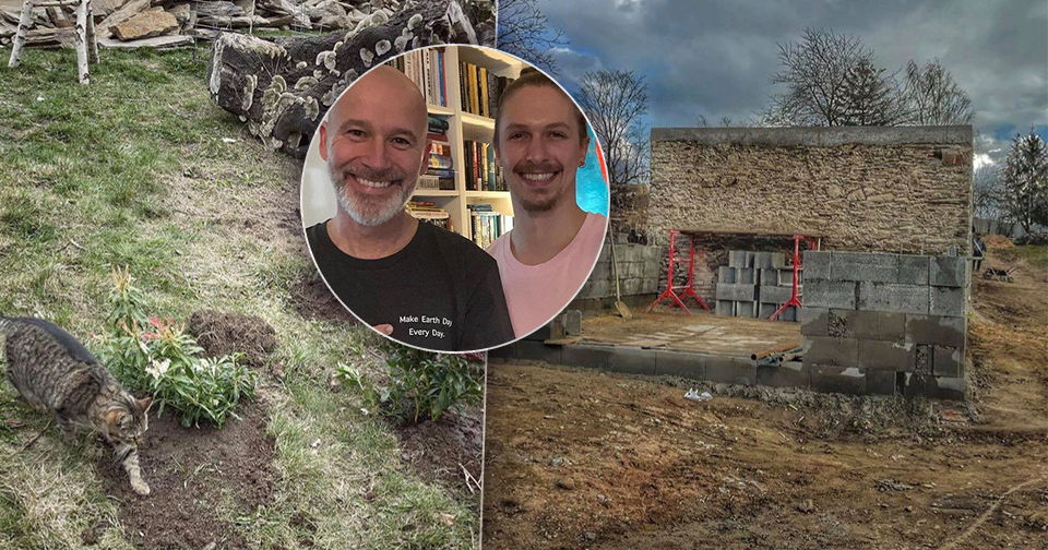 Takhle staví svůj sen moderátor Honza Musil: Se svým manželem opravují 310 let starý dům Náhledový obrázek