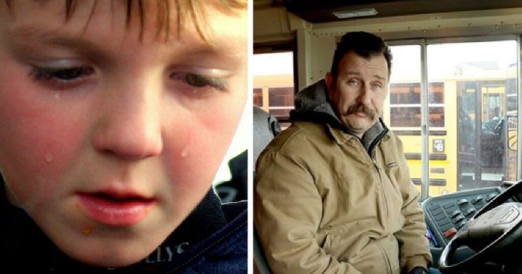 Do autobusu nastoupil uplakaný chlapec.  Když řidič zjistil, co se stalo, neváhal a okamžitě zasáhl! Náhledový obrázek