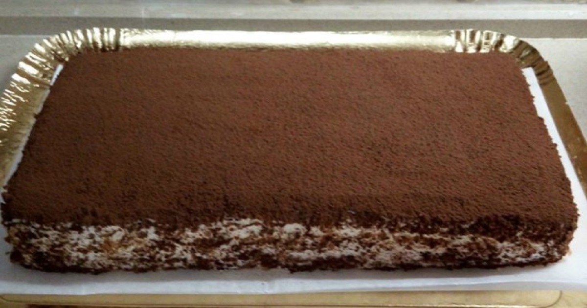 A kakaós sajttorta készen áll