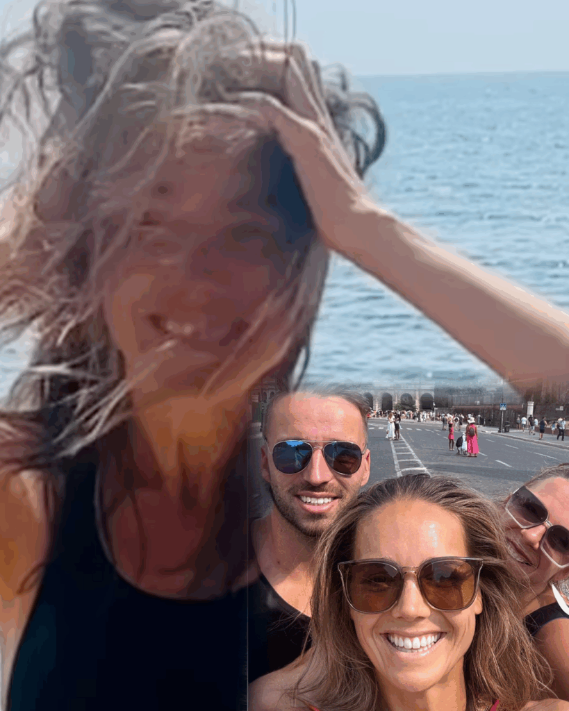 Lucie Vondráčková se baví v Římě: V plavkách na pláži pobavila fanoušky improvizovanou šou Náhledový obrázek