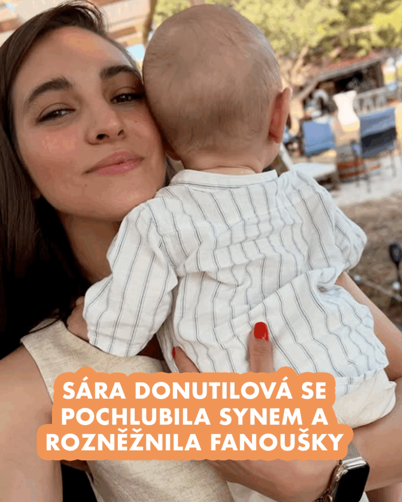 Sára Donutilová se pochlubila nádhernou fotkou se synem: Jak vypadá Eliášek? Náhledový obrázek