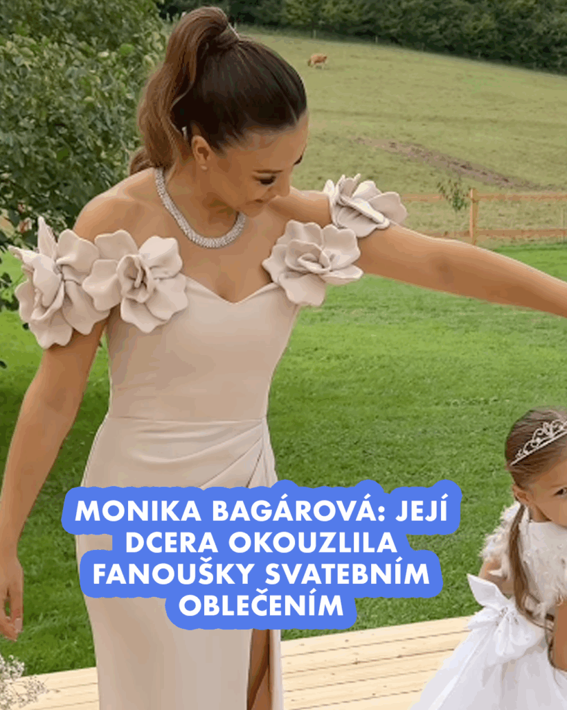 Monika Bagárová: Její dcera okouzlila fanoušky svatebním oblečením Náhledový obrázek