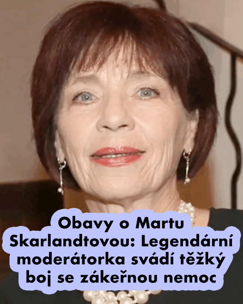 Obavy o Martu Skarlandtovou: Legendární hlasatelka bojuje s rakovinou plic Náhledový obrázek