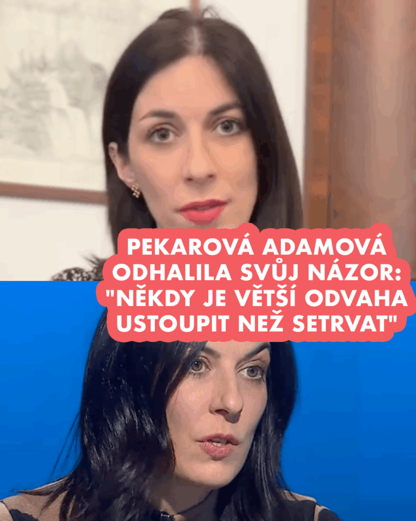 Pekarová Adamová odhalila svůj názor: „Někdy je větší odvaha ustoupit než setrvat“ Náhledový obrázek