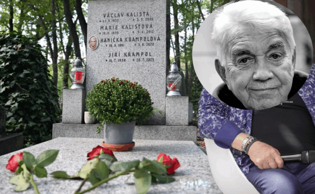 Na hrobě Jiřího Krampola (†87) se objevila nová fotka Náhledový obrázek