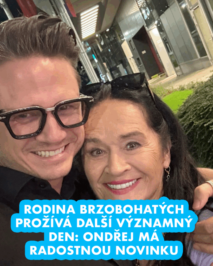 Rodina Brzobohatých prožívá další významný den: Ondřej má radostnou novinku Náhledový obrázek