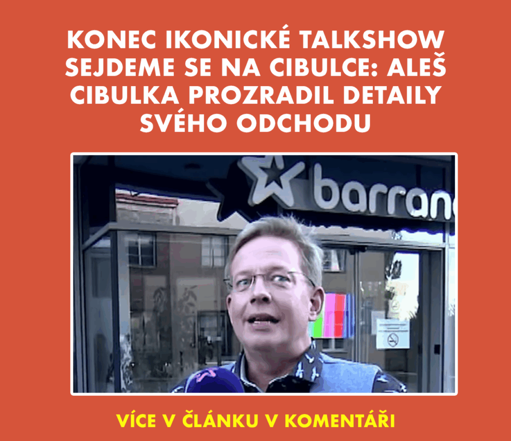 Konec ikonické talkshow Sejdeme se na Cibulce: Aleš Cibulka prozradil detaily svého odchodu náhledový obrázek