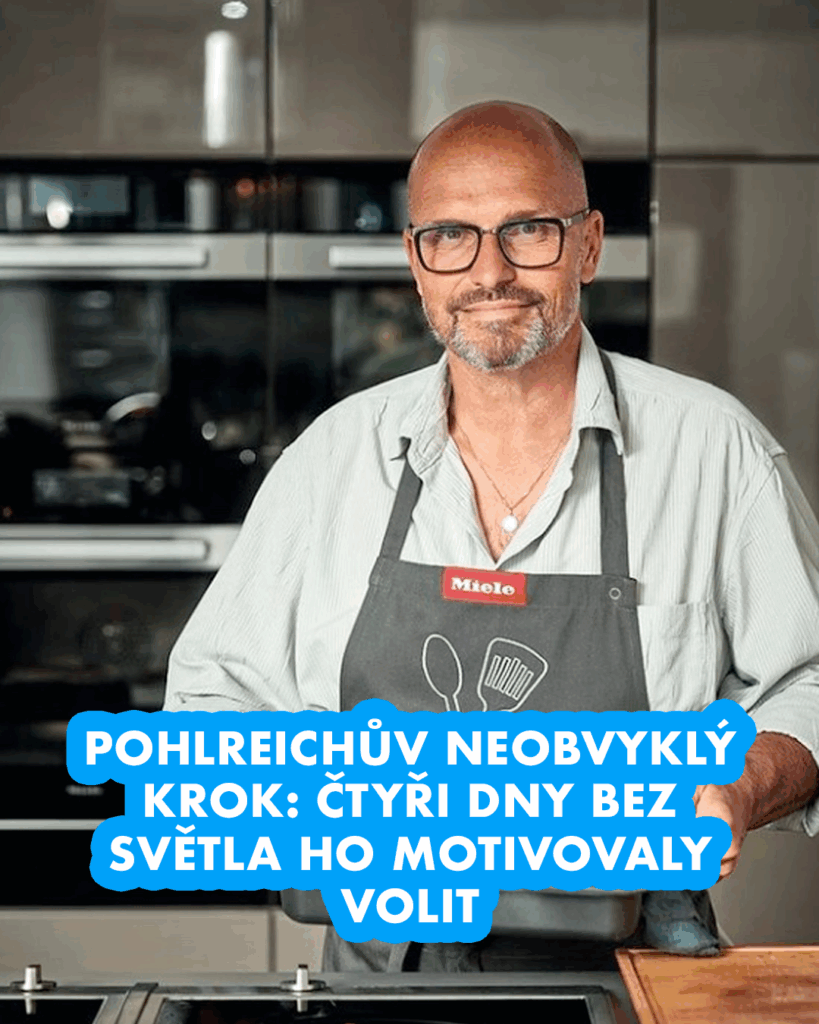 Pohlreichův neobvyklý krok: Čtyři dny bez světla ho motivovaly volit Náhledový obrázek