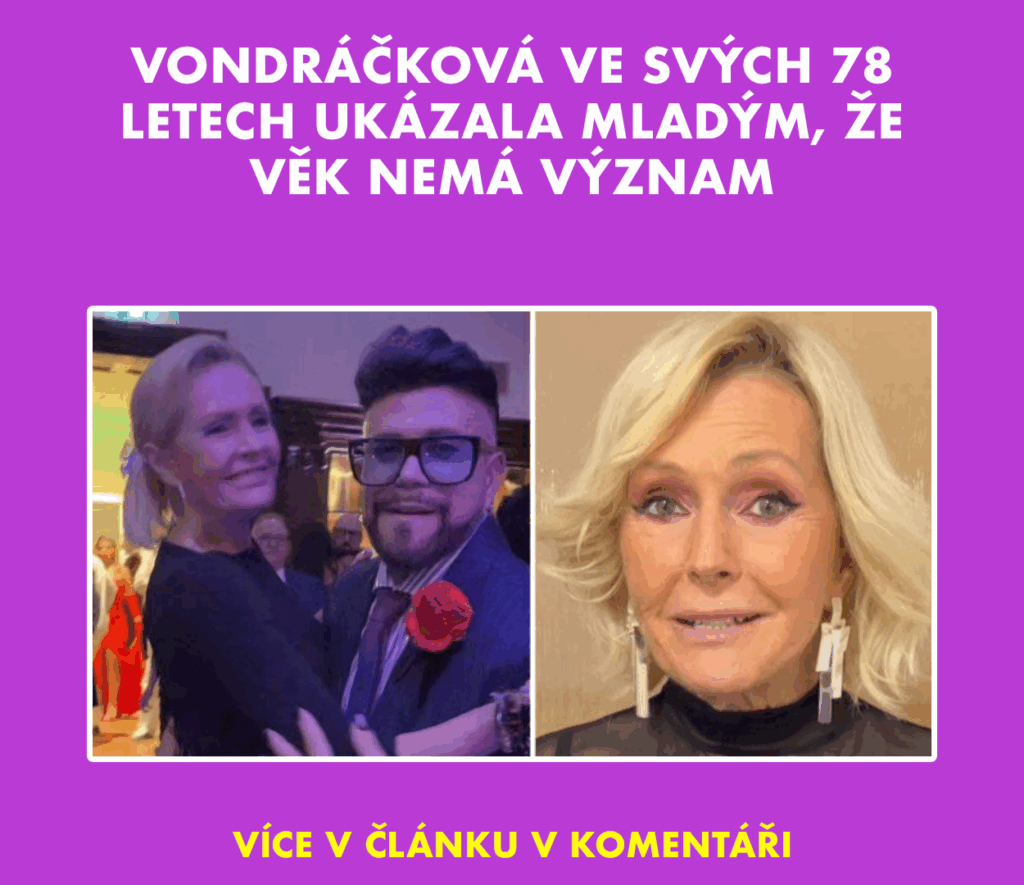 Vondráčková ve svých 78 letech ukázala mladým, že věk nemá význam Náhledový obrázek